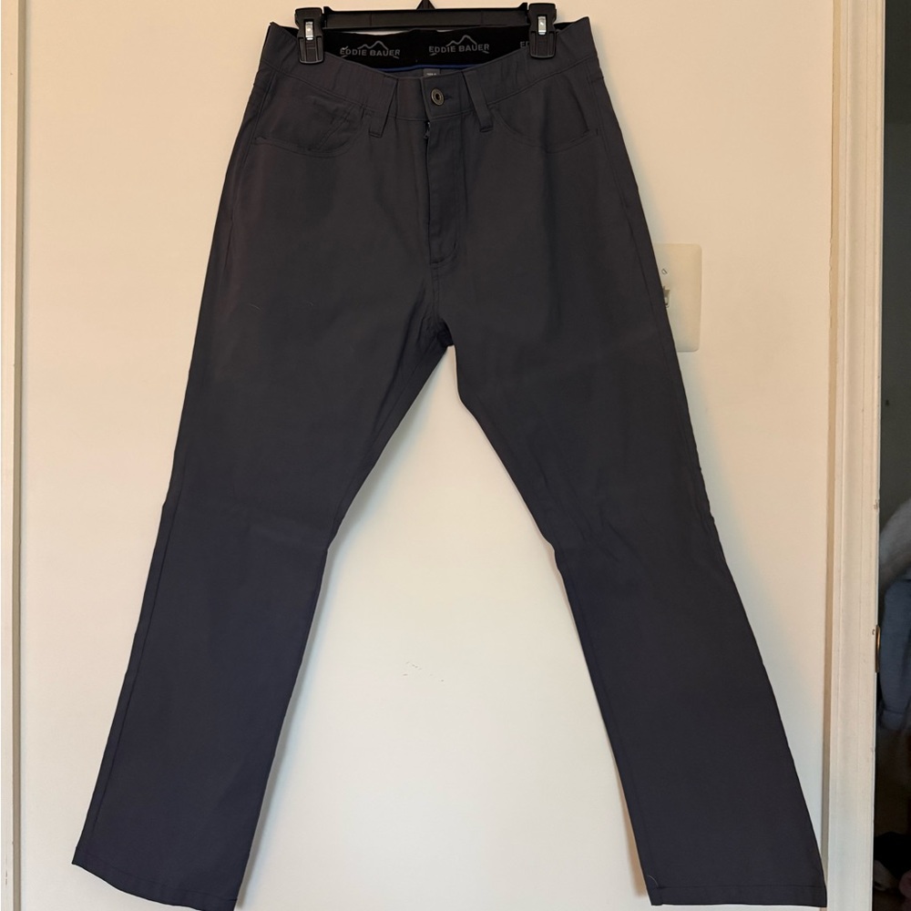 Eddie Bauer Men's Adventure Trek Nylon Pant, Charcoal Gray